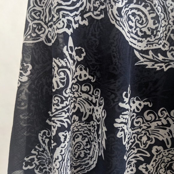 INC pretty blue blouse - Picture 4 of 5